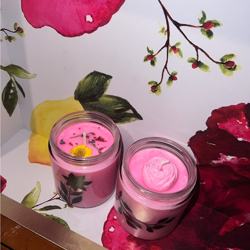 Homemade soy Scented Candles